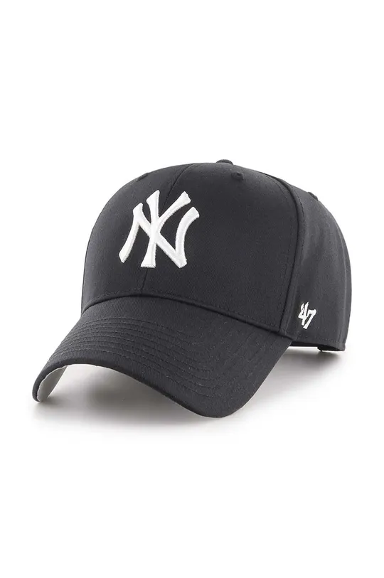 czarny 47 brand czapka z daszkiem z domieszką wełny MLB New York Yankees Unisex