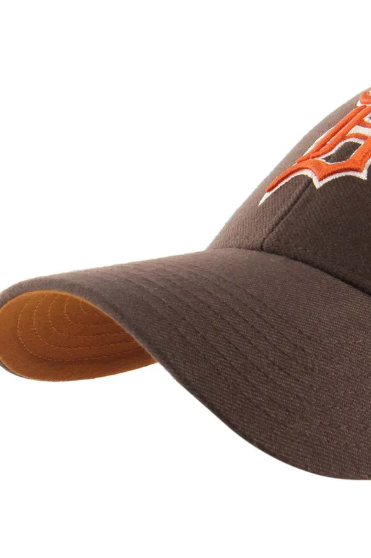 Pamučna kapa sa šiltom 47brand MLB Detroit Tigers  100% Pamuk