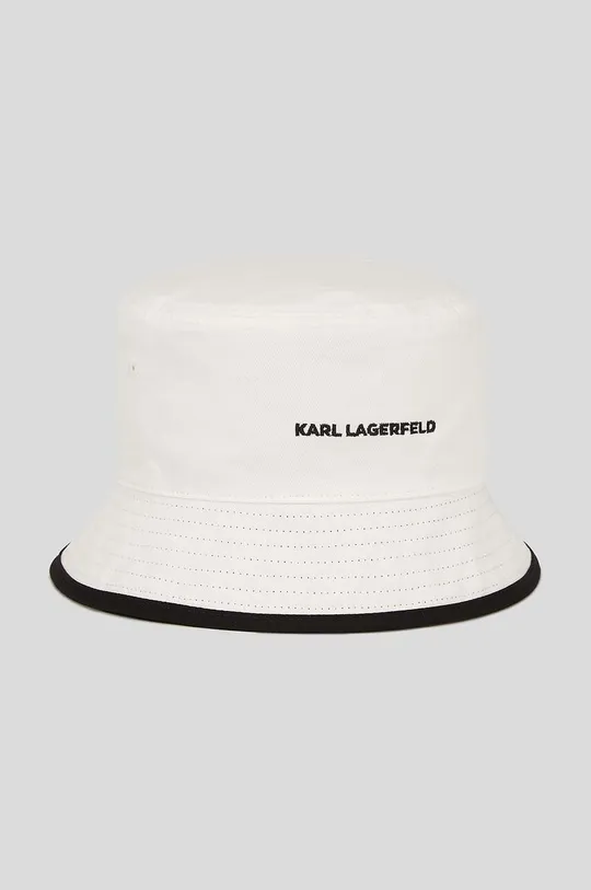 Karl Lagerfeld kapelusz dwustronny bawełniany