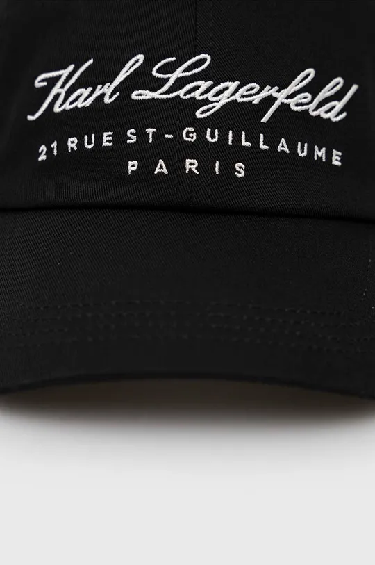Καπέλο Karl Lagerfeld μαύρο