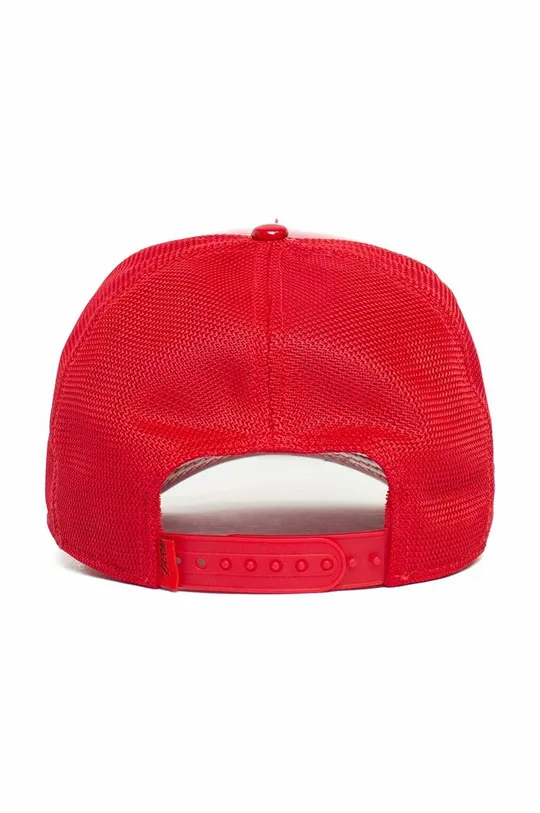 czerwony Goorin Bros czapka z daszkiem
