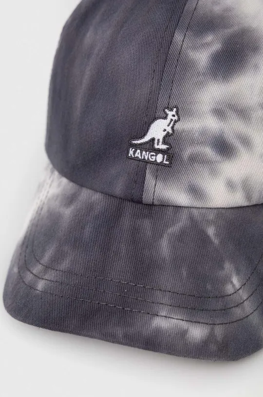 szary Kangol czapka z daszkiem bawełniana