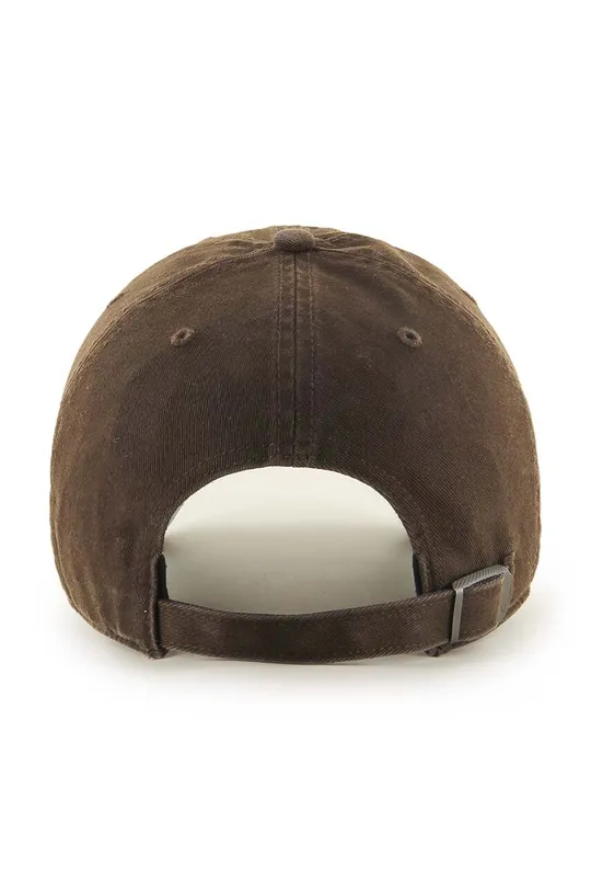 Хлопковая кепка 47 brand MLB New York Yankees коричневый