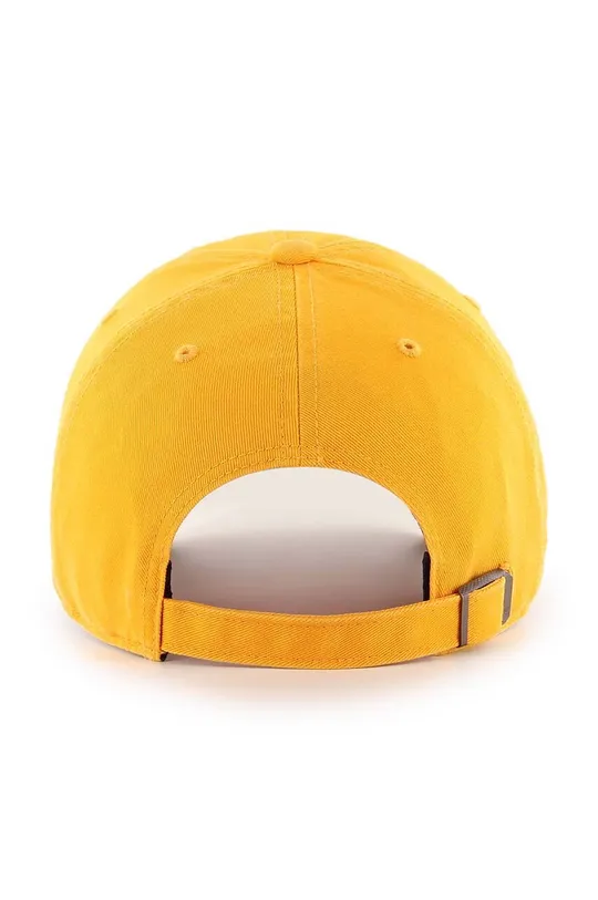 47 brand czapka z daszkiem bawełniana MLB Los Angeles Dodgers żółty