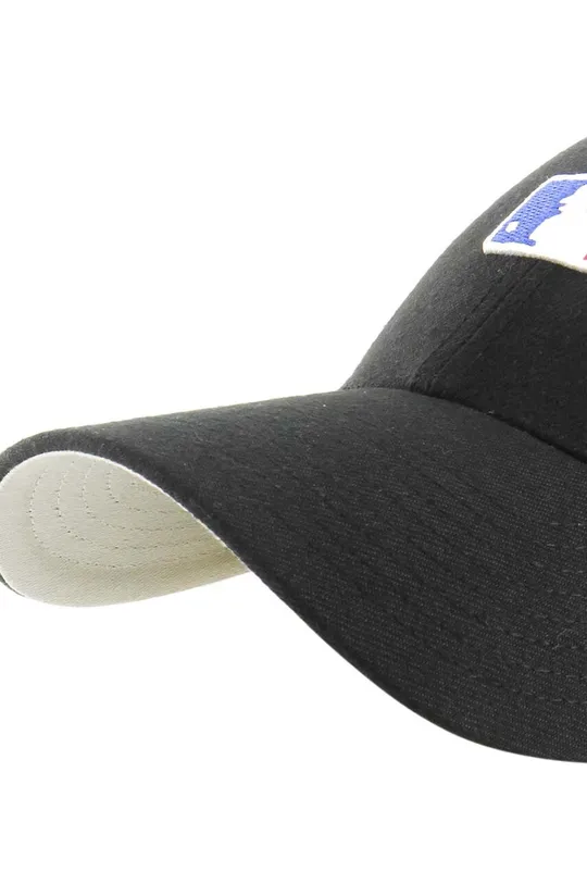 Βαμβακερό καπέλο του μπέιζμπολ 47brand MLB Batter Man μαύρο