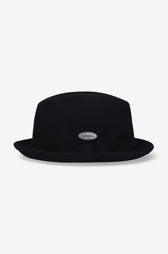 czarny Kangol kapelusz wełniany Lite Felt Player Unisex