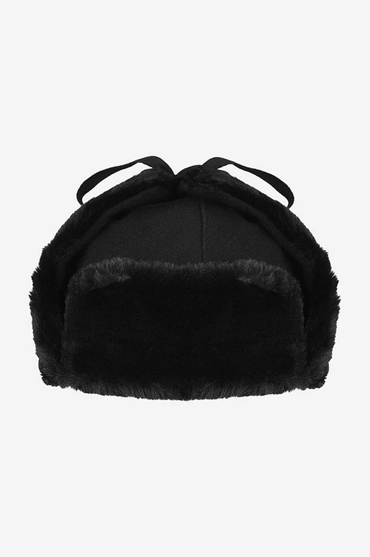 Σκουφί από μείγμα μαλλιού Kangol Wool Ushanka μαύρο