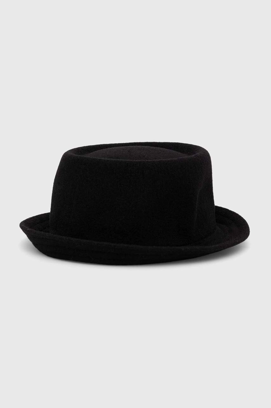 Vlněný klobouk Kangol Wool Mowbray černá