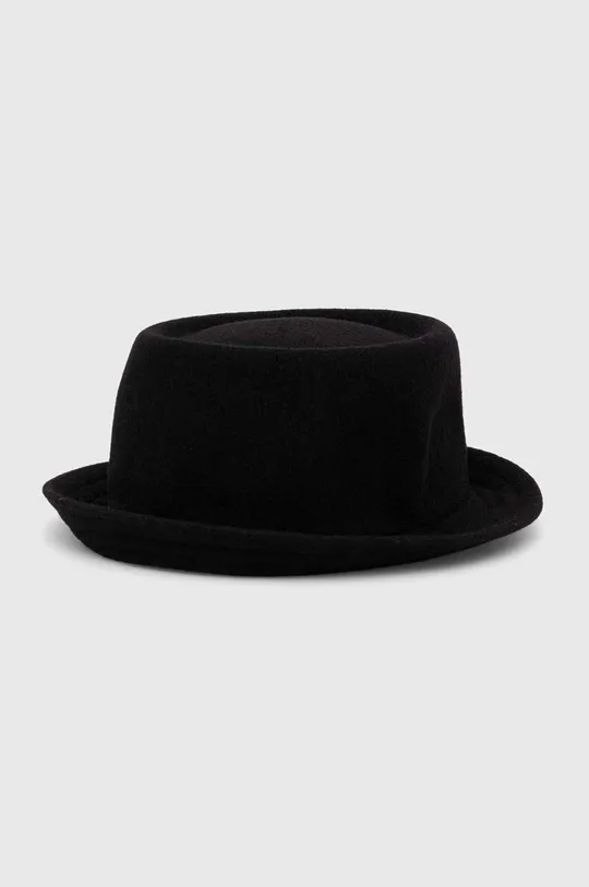 Vlnený klobúk Kangol Wool Mowbray čierna