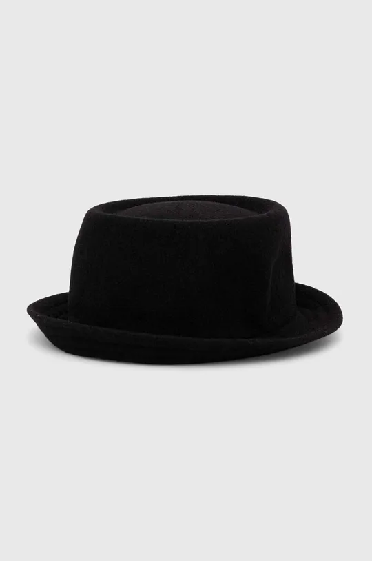 Kangol pălărie de lână Wool Mowbray negru