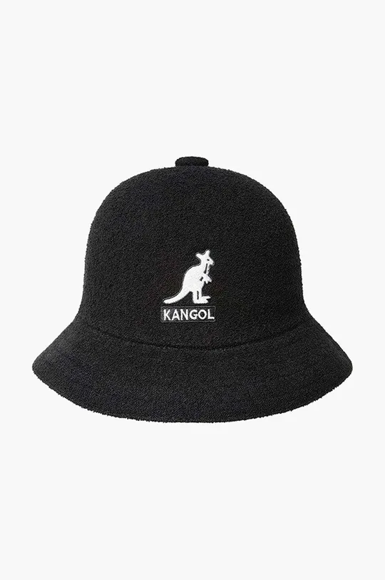 negru Kangol pălărie Big Logo Casual Unisex