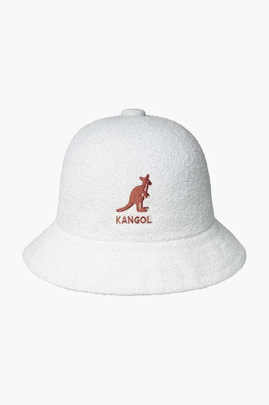 biały Kangol kapelusz Big Logo Casual Unisex