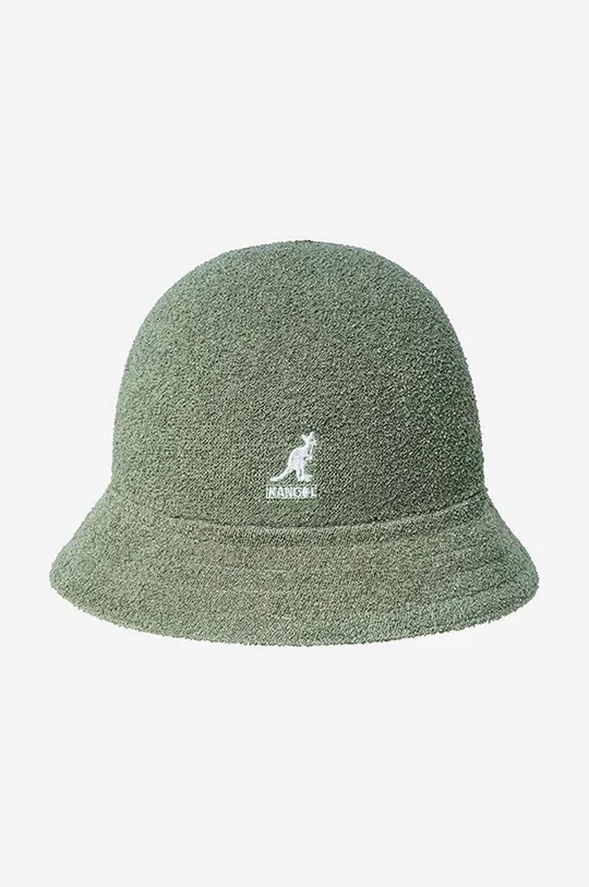 Oboustranný klobouk Kangol zelená