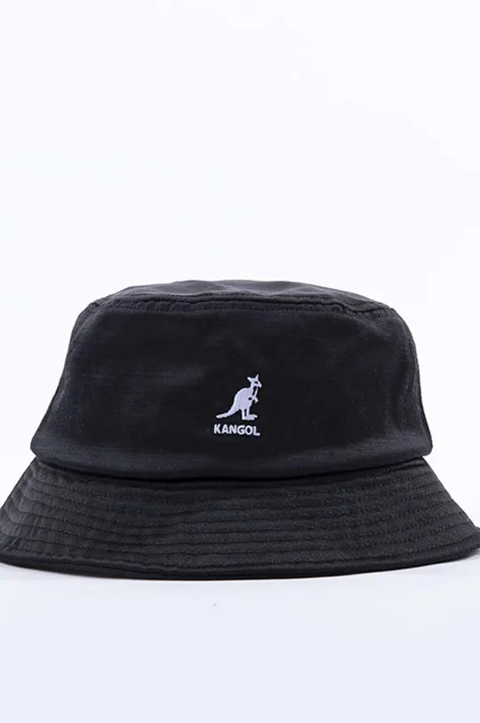 czarny Kangol kapelusz Liquid Mecury Bucket Unisex