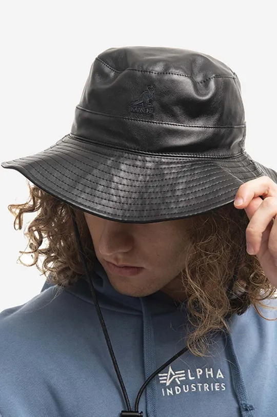 Kangol reversible hat black