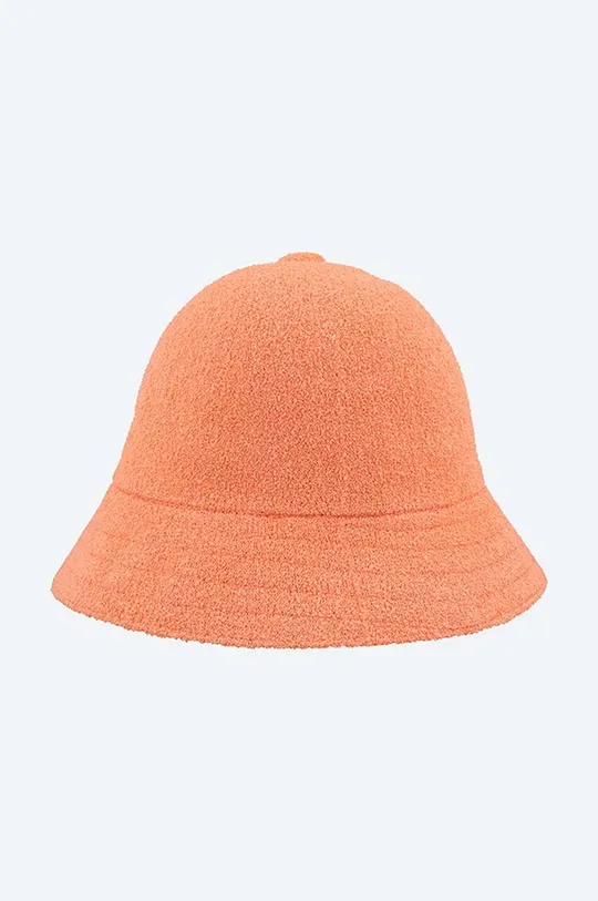 Kangol kapelusz Bermuda Casual pomarańczowy