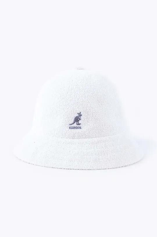 biały Kangol kapelusz Bermuda Casual Unisex