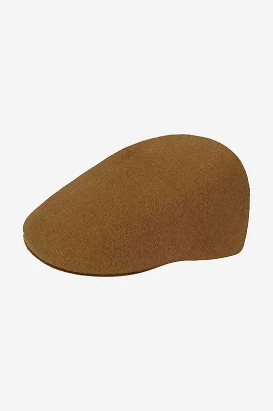 καφέ Μάλλινο καπέλο Kangol Wood Seamless Wool 507 Unisex