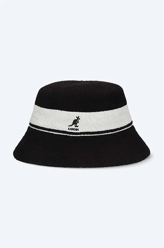 czarny Kangol kapelusz Bermuda Bucket Unisex