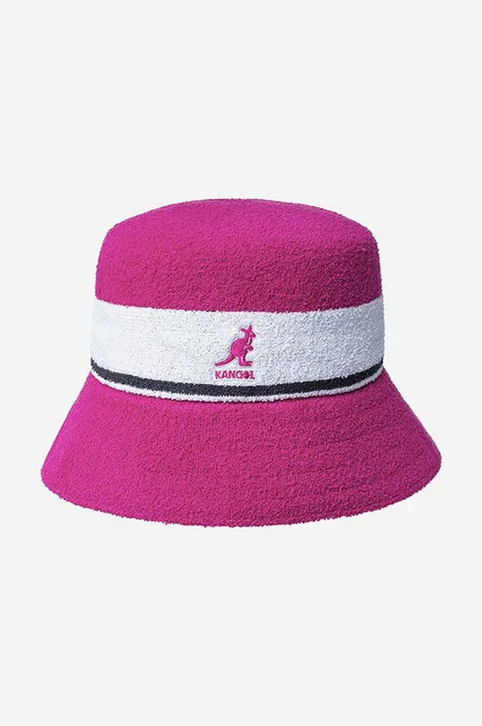 Kangol pălărie Bermuda Bucket roz