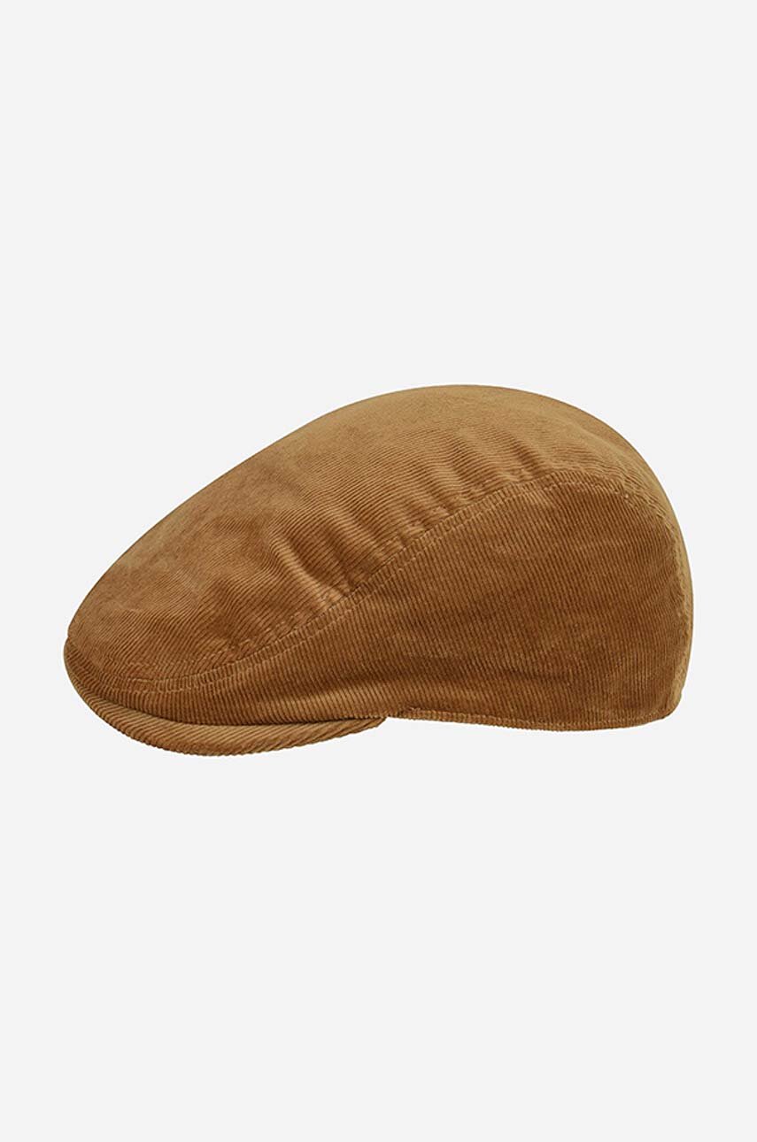 hnědá Bekovka Kangol Cord Cap Unisex