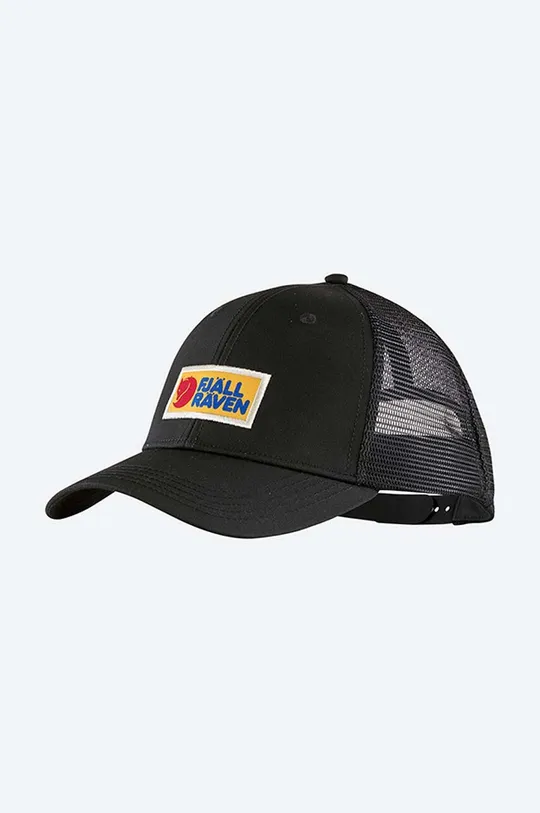 Fjallraven baseball cap Vardag black