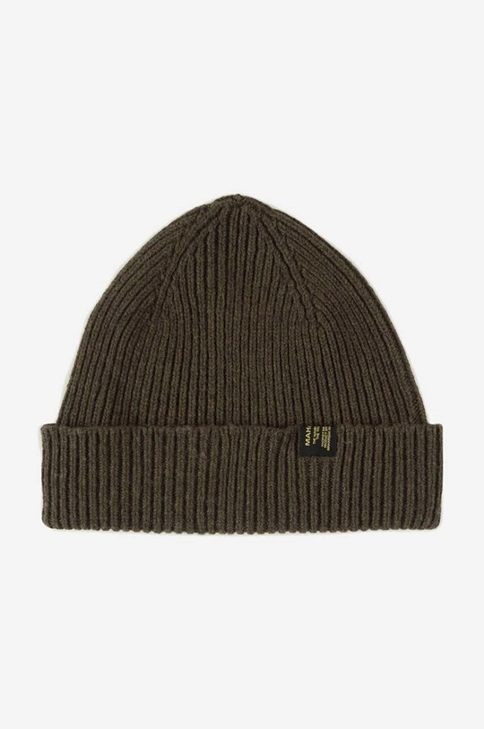 green Maharishi wool beanie Miltype Unisex