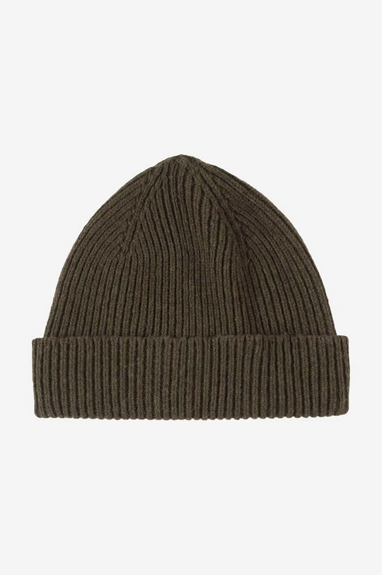 Maharishi wool beanie Miltype green