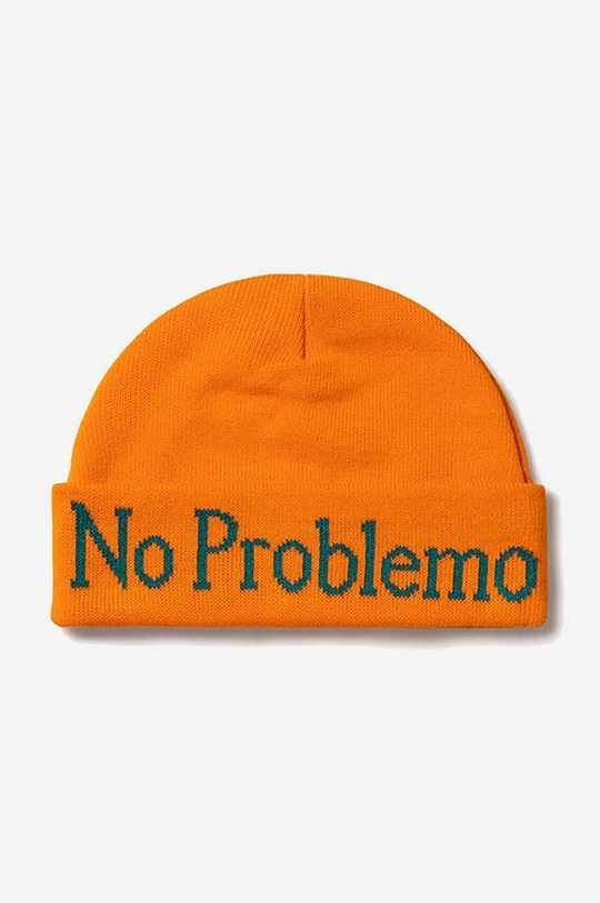 orange Aries beanie Unisex