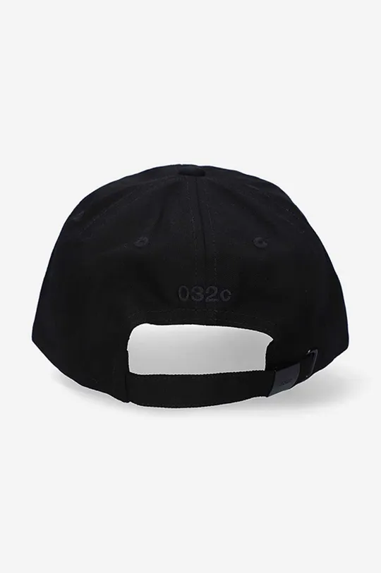 032C cotton baseball cap Tape Cap black