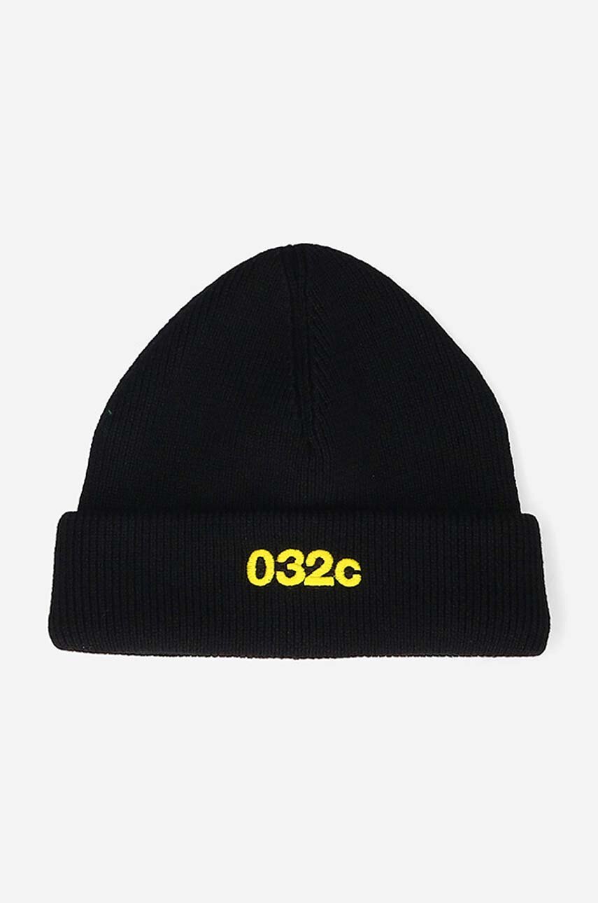 czarny 032C czapka wełniana Selfie Beanie Unisex