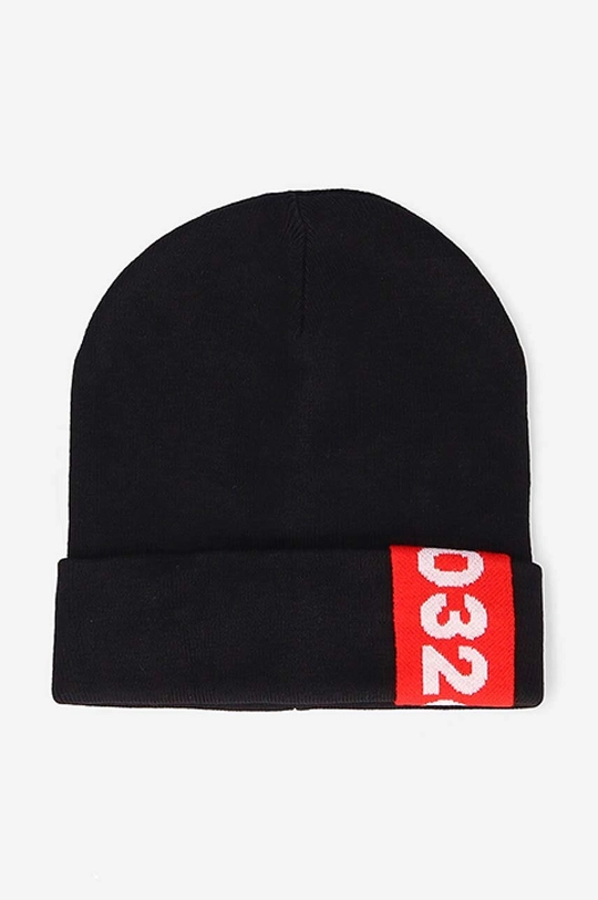 černá Bavlněná čepice 032C Tape Beanie Unisex