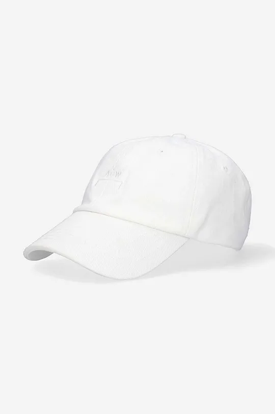 biały A-COLD-WALL* czapka z daszkiem bawełniana MOO Unisex