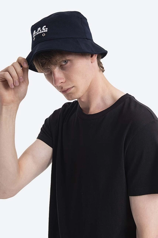 navy A.P.C. cotton hat