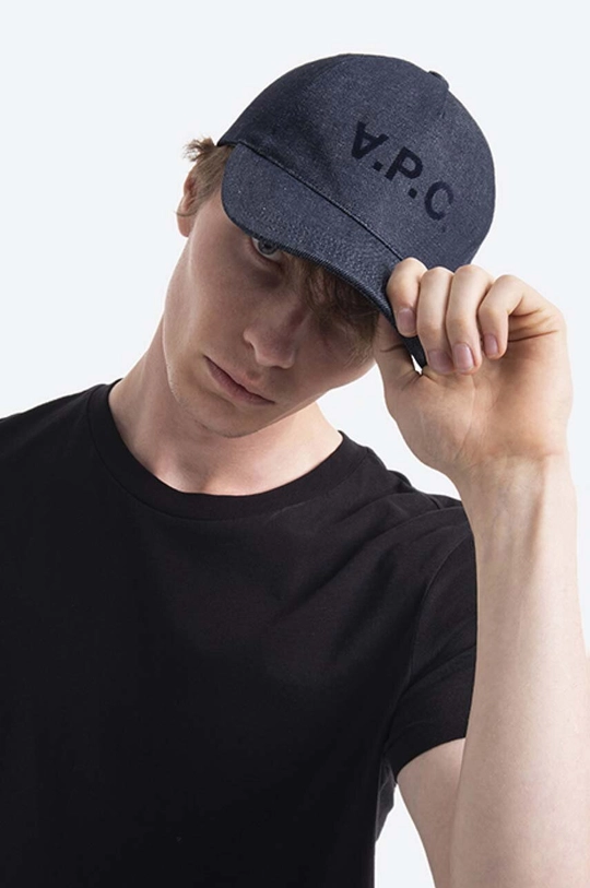 A.P.C. baseball cap navy