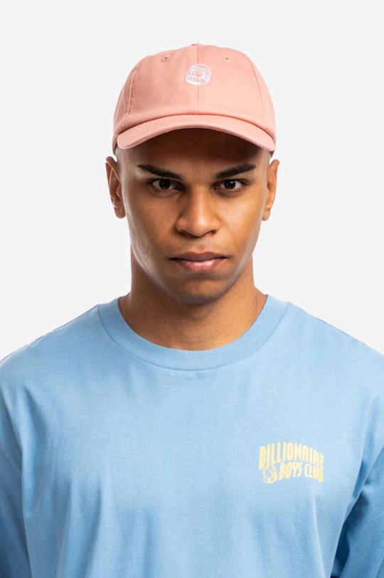 Billionaire Boys Club cotton baseball cap pink