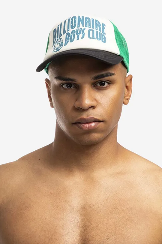 Billionaire Boys Club czapka z daszkiem Czapka Arch Logo Trucker Cap zielony