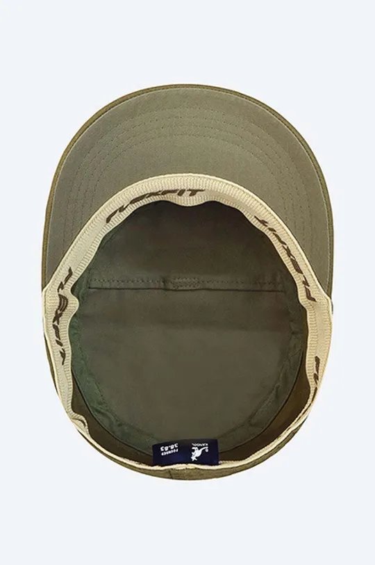 green Kangol baseball cap Ripstop Army