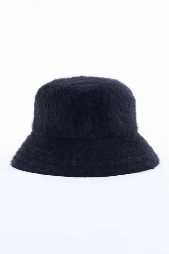Kangol kapelusz z domieszką wełny Furgora czarny
