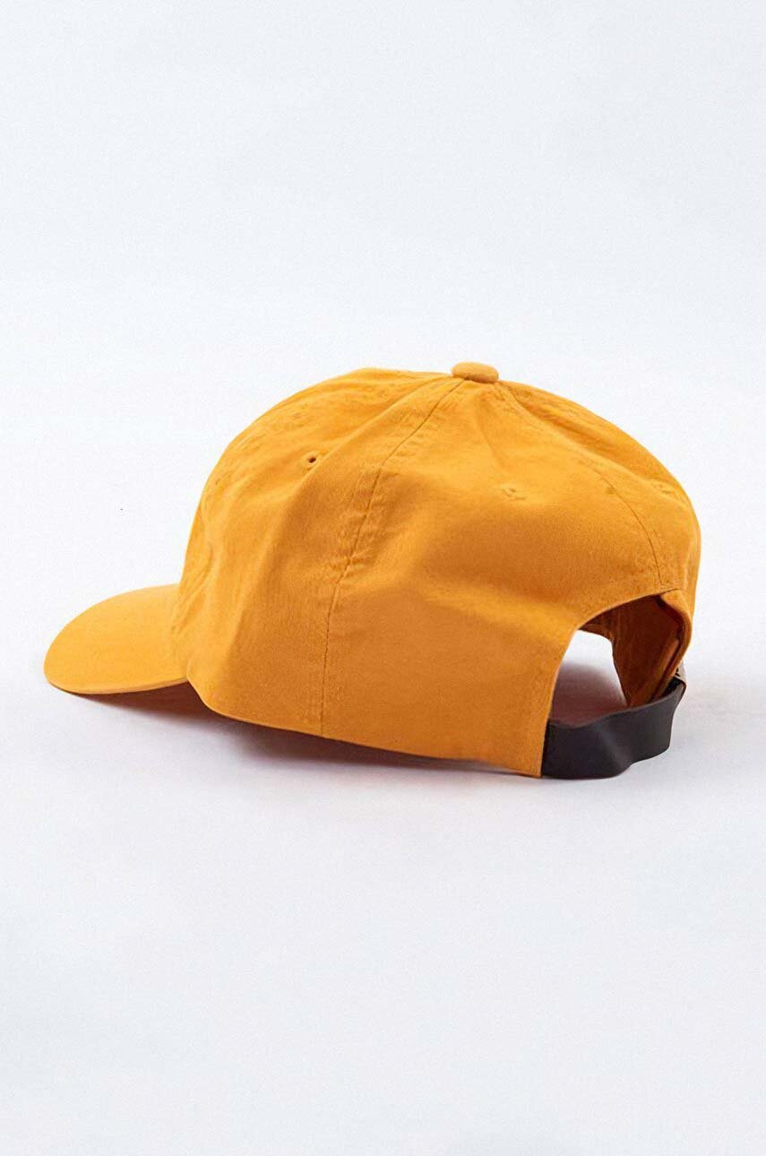 Kangol șapcă de baseball din bumbac Washed Baseball portocaliu