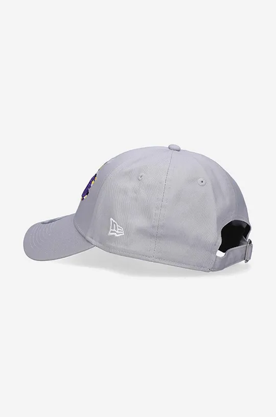gray New Era cotton baseball cap