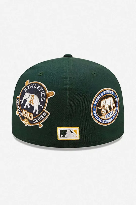 New Era cotton baseball cap Coops Patch green