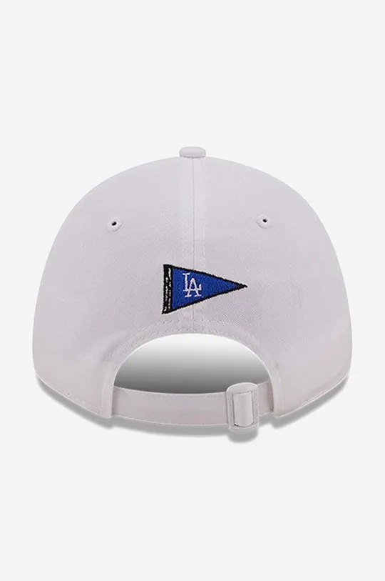 New Era czapka z daszkiem bawełniana Stadium Food 940 La Dodgers biały