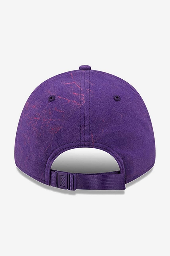 Bavlněná baseballová čepice New Era Washed Pack 940 Lakers fialová