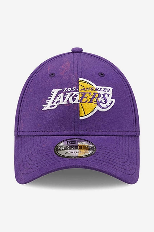 Pamučna kapa sa šiltom New Era Washed Pack 940 Lakers  100% Pamuk