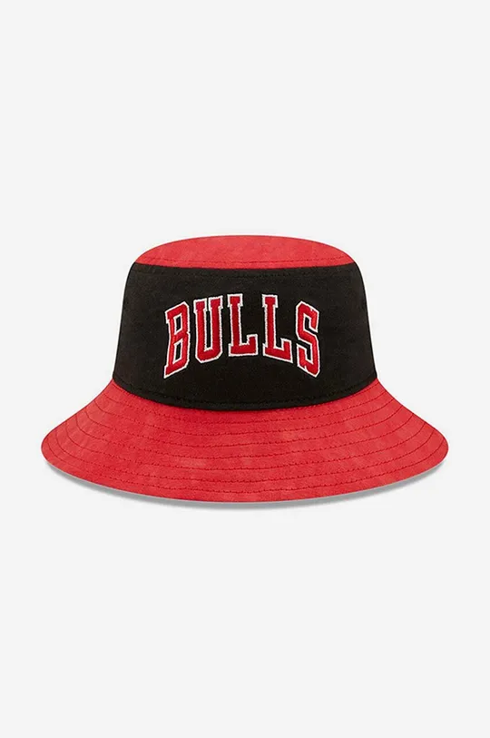 rosu New Era pălărie din bumbac Washed Tapered Bulls Unisex