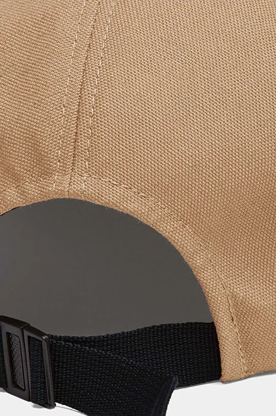Carhartt WIP czapka z daszkiem bawełniana brązowy