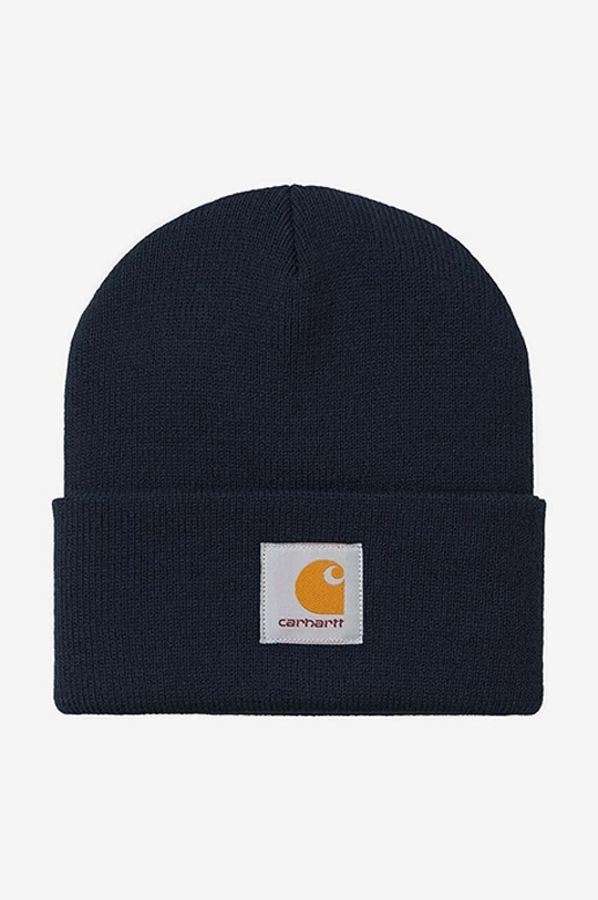 granatowy Carhartt WIP czapka Short Watch Hat Unisex