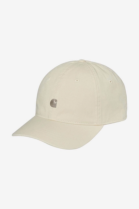 бежевий Бавовняна бейсболка Carhartt WIP Madison Unisex