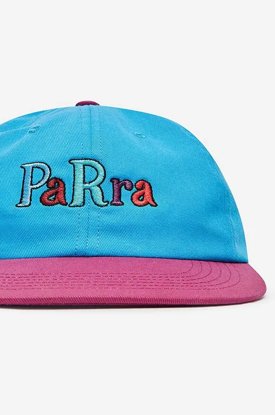 niebieski by Parra czapka z daszkiem Serif Logo 6